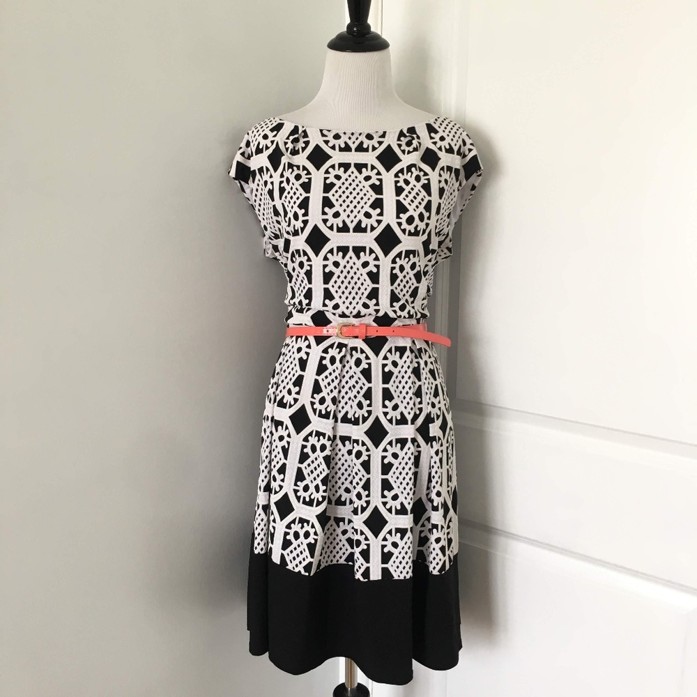 Modcloth Tile Print Dress